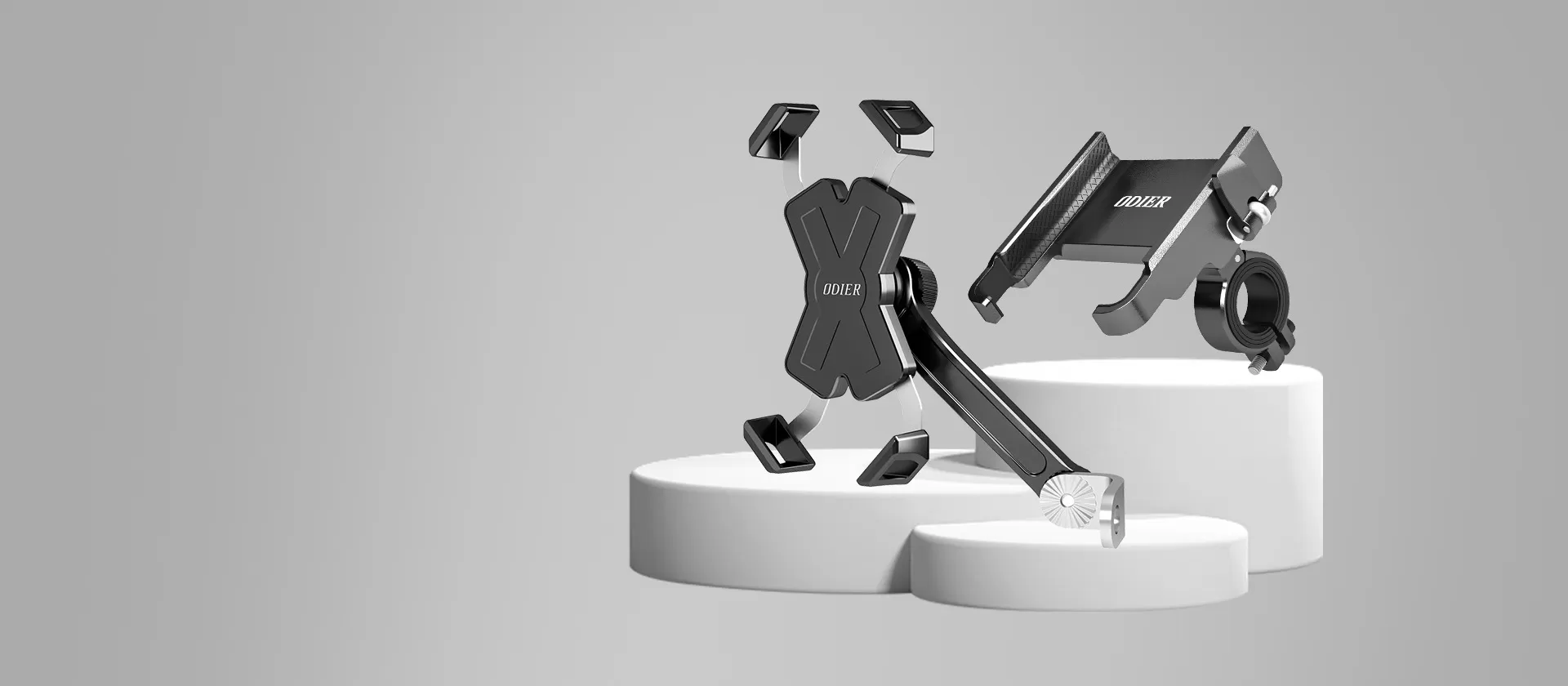 铝合金材质快拆式自行车手机支架