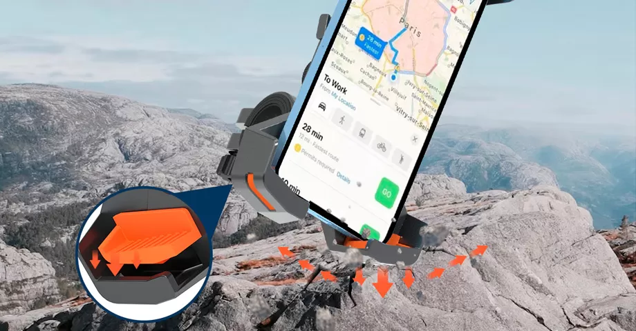 快速释放自行车电话支架PB09的详细信息