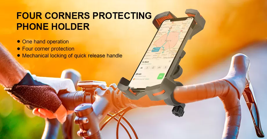 四角保护手机支架