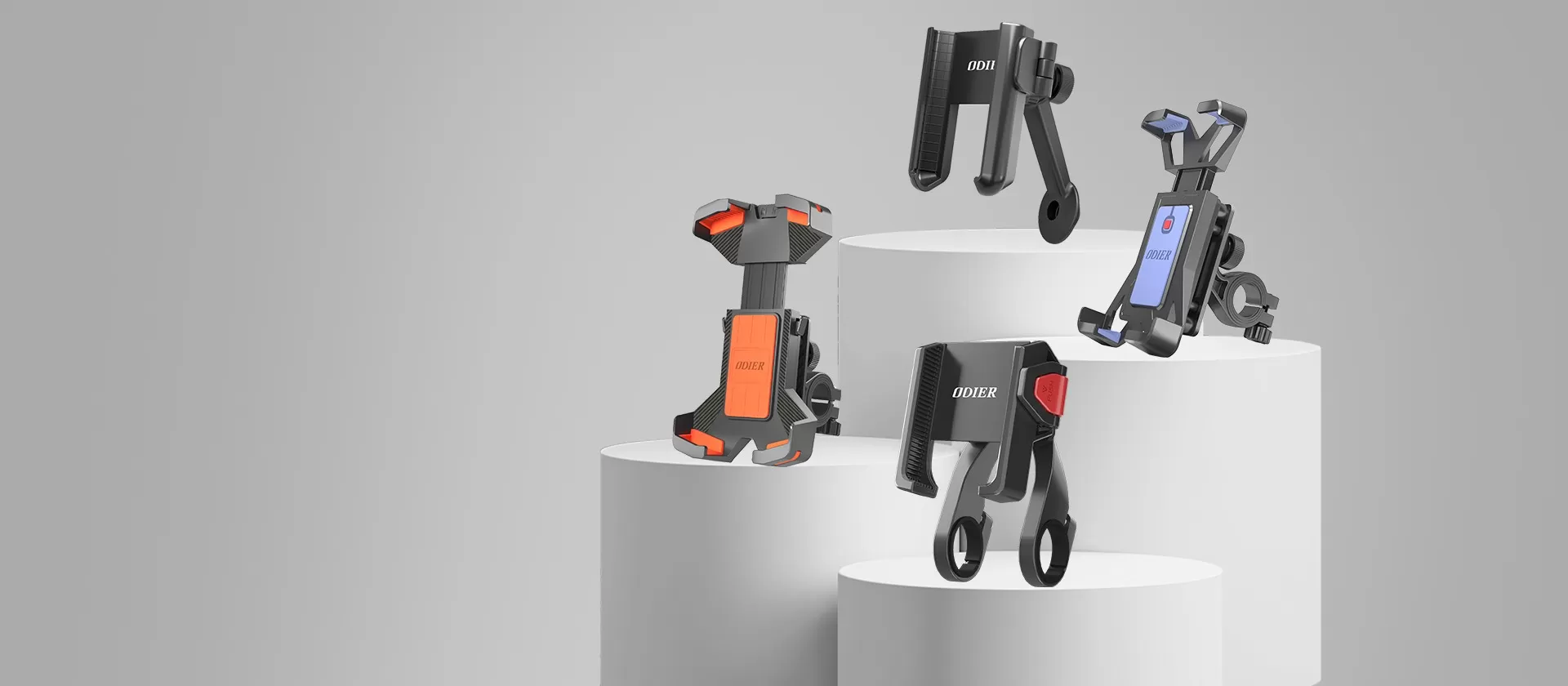 快拆式自行车手机支架